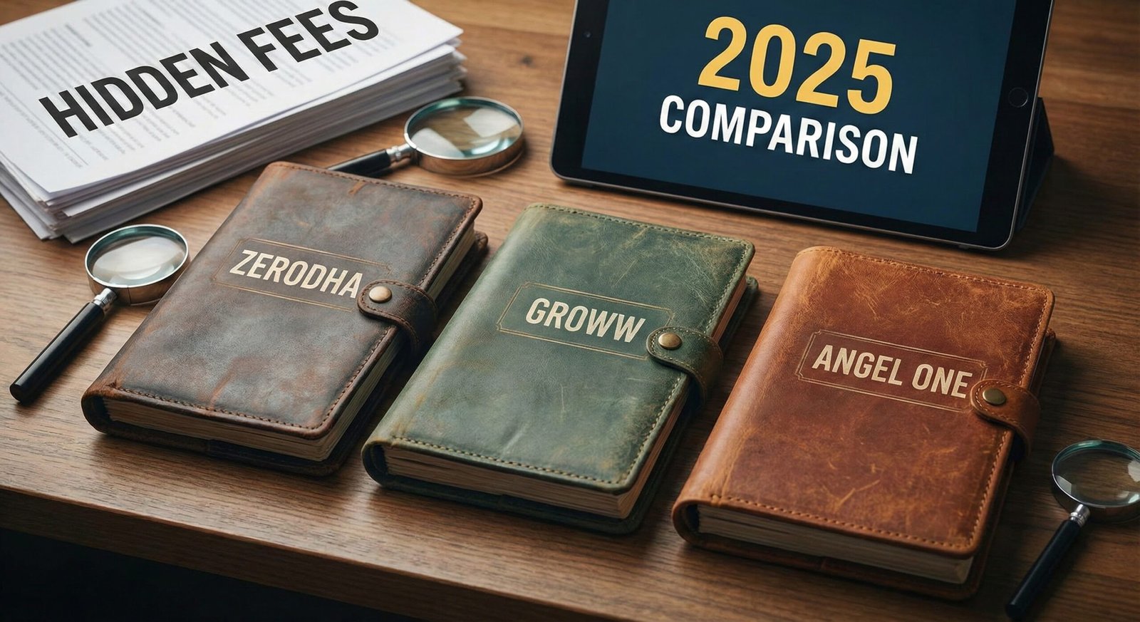 Zerodha vs. Groww vs. Angel One The ‘Hidden Charges’ Reality (2025)
